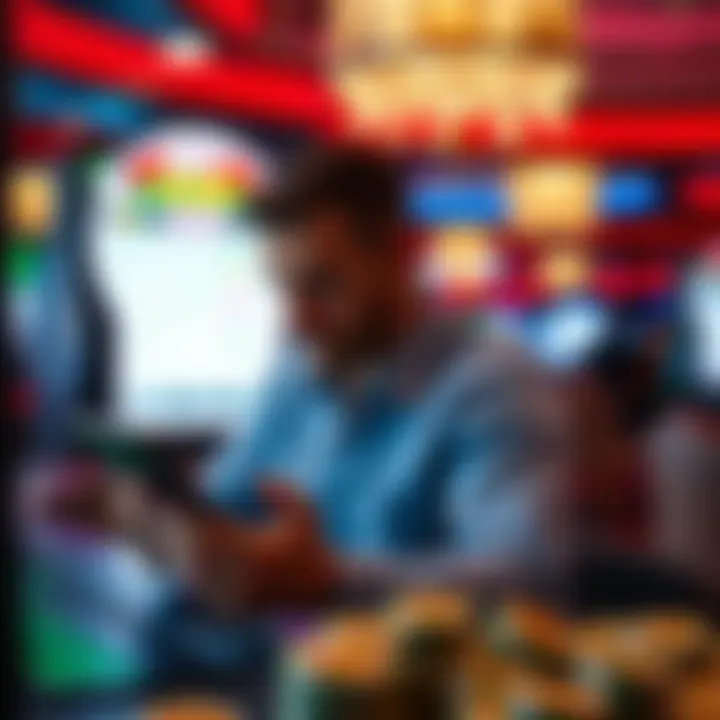 User reviewing potential earnings from an app