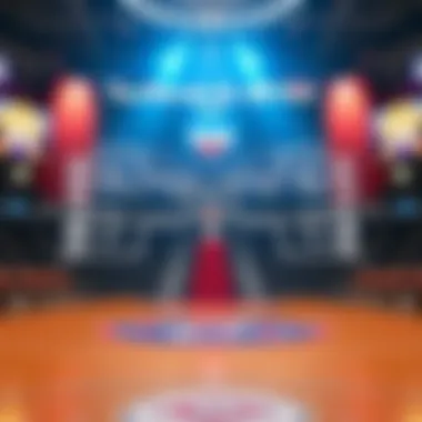 Visual of NCAA tournament bracket with odds