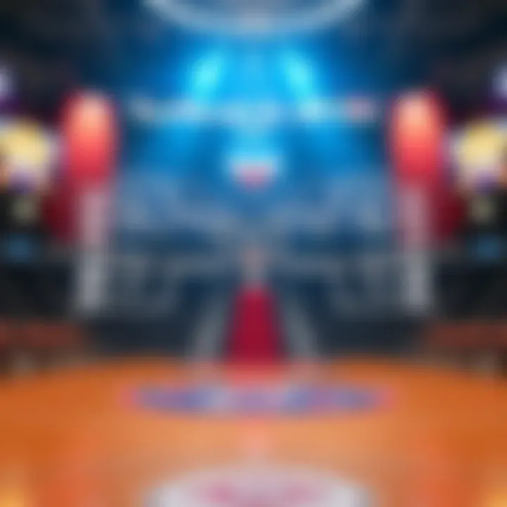 Visual of NCAA tournament bracket with odds