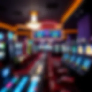 Gaming Floor Highlights at the Casino Casino gaming floor showcasing slot machines and table games