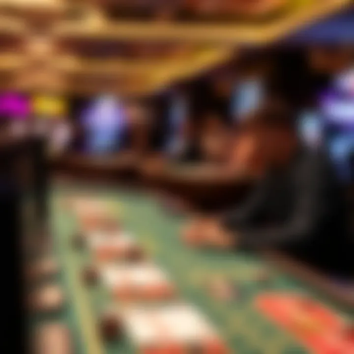 Diverse Selection of Online Table Games Player engaging with table games online