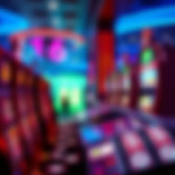 A serene environment showcasing responsible gambling practices