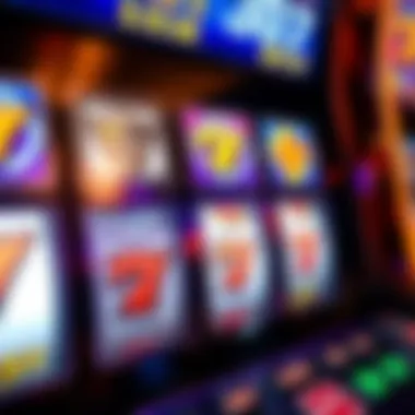 A close-up of winning symbols on a quick hit slot game screen