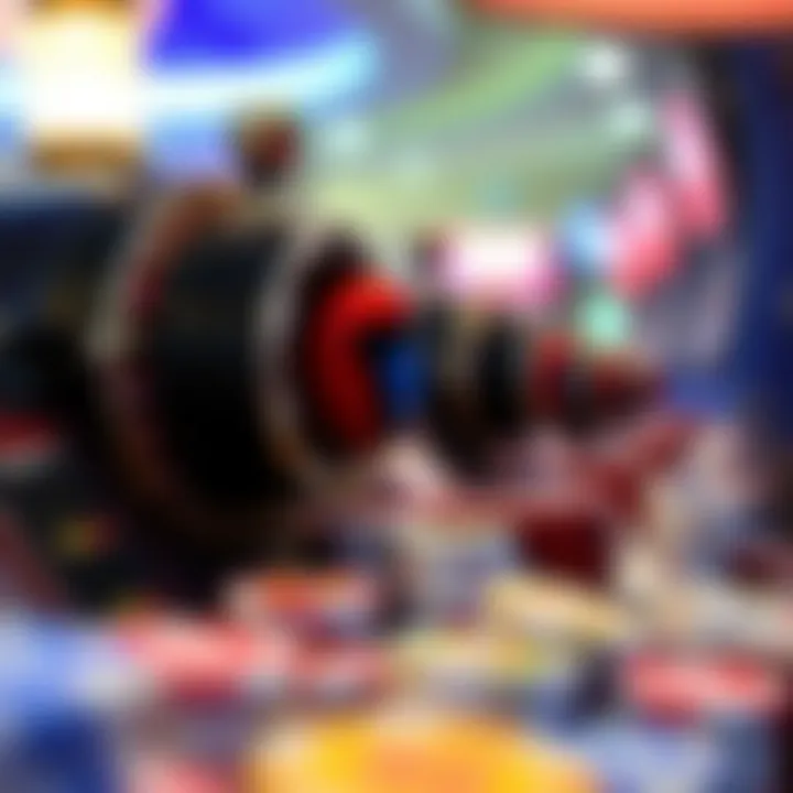 Visual representation of quick hit gaming features