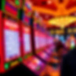 A vibrant Keno game screen showcasing numbers and player interaction