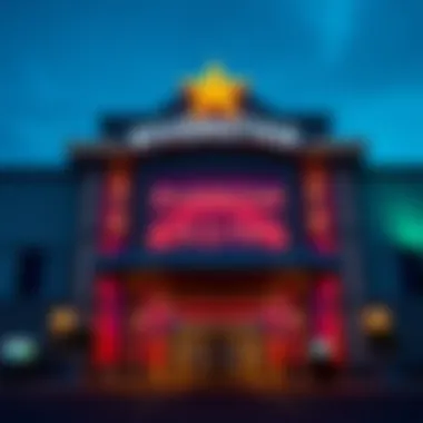 Riverstar Casino's vibrant entrance showcasing its impressive architecture