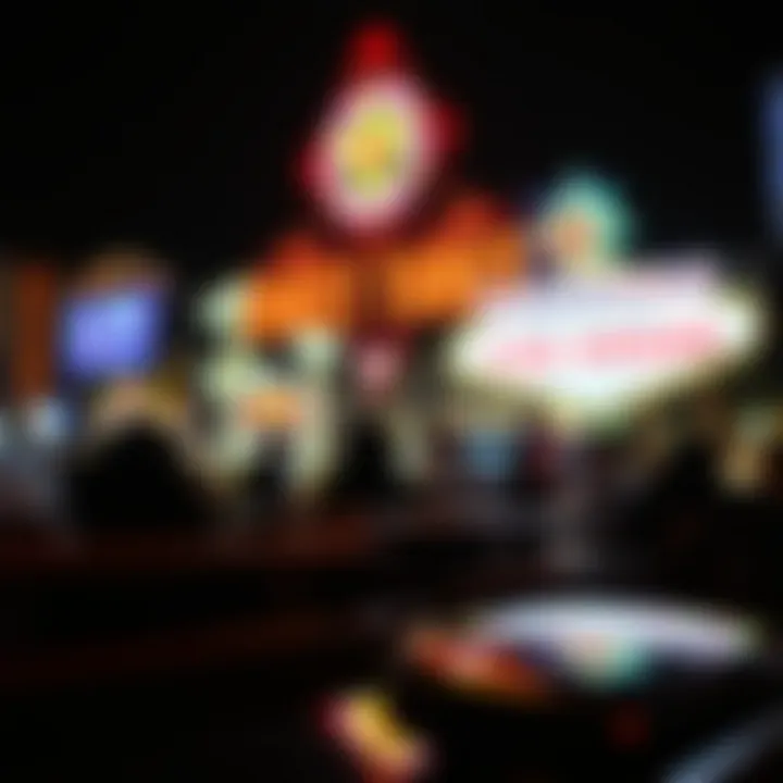 Ghost tour in Las Vegas at night