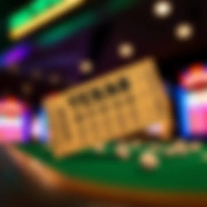 Digital representation of Texas Lottery tickets