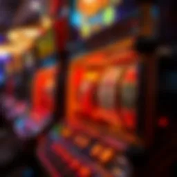 Intricate design of a Vegas 7 Slot machine