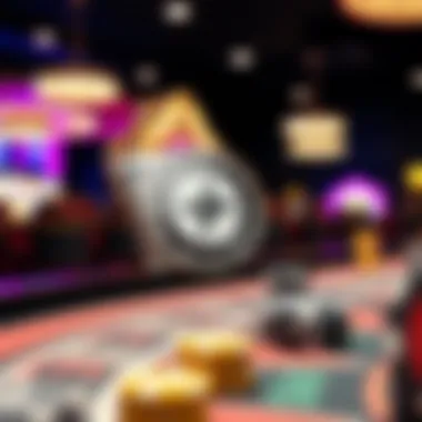 Strategic Choices in Crypto Gambling A stylized graphic illustrating strategic decision-making in a gambling scenario involving crypto