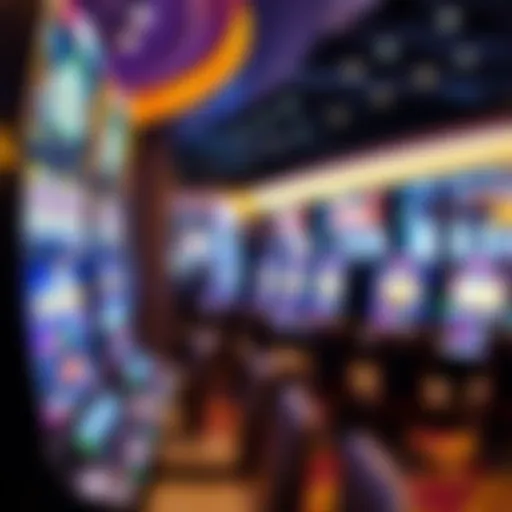 Luxurious gaming floor at Encore Boston Harbor