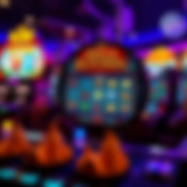 An immersive view of the Hells Kitchen slot gaming interface