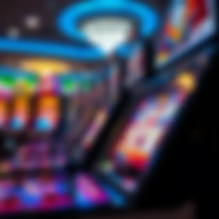 Understanding the Mechanics of Gameplay Close-up of Diamond Casino slot machine functionality