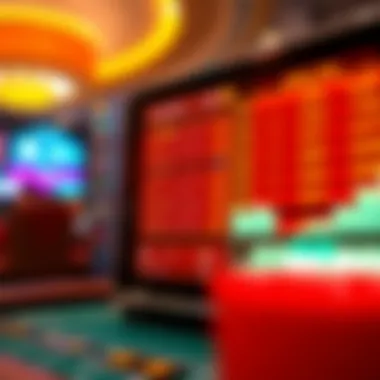 Insights into Online Baccarat Game Statistics Baccarat game statistics and insights displayed on a screen