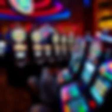 A selection of progressive jackpot slot machines, showcasing potential winnings.