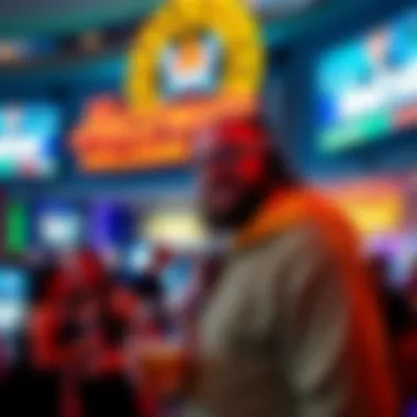 Vibrant nightlife at Hollywood Casino Toledo