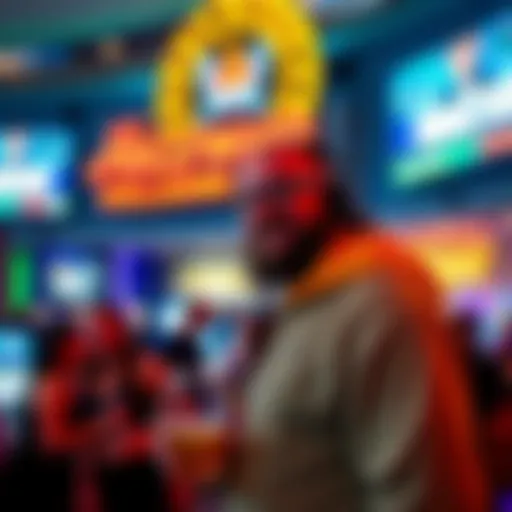 Vibrant nightlife at Hollywood Casino Toledo