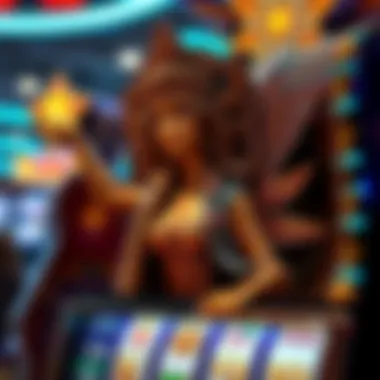 Intricate design elements of Star Goddess slot