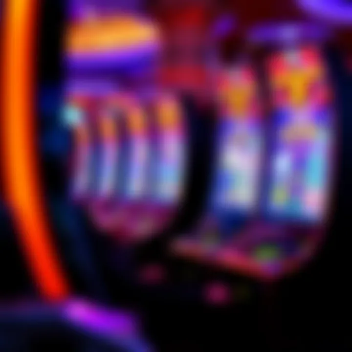 Engaging Gameplay on Star Watch Slot Machine Player engaging with the Star Watch Slot Machine at a casino