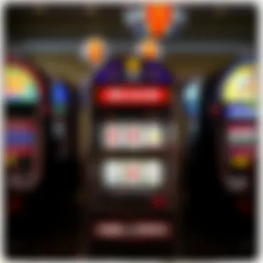 Artistic representation of the cultural impact of themed slot machines