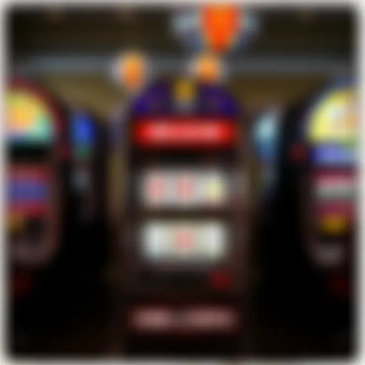 Artistic representation of the cultural impact of themed slot machines