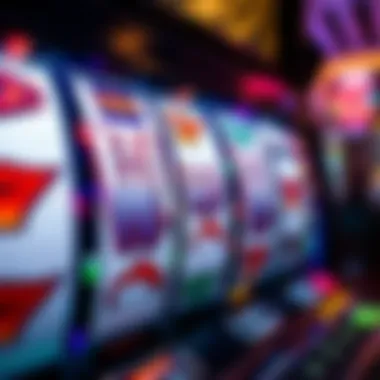 Gameplay Mechanics of Wild Bill Slot Close-up of the Wild Bill slot machine's gameplay interface