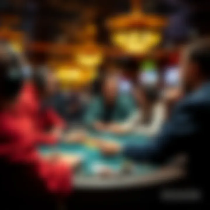 Engaging with the Online Poker Community A vibrant online poker community interacting on forums