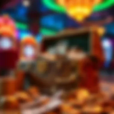 A visual of a treasure chest filled with unclaimed funds