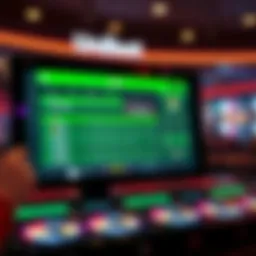 Overview of Unibet Sportsbook interface