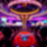 Captivating Virtual Reality Ride A breathtaking view of a virtual reality ride in Las Vegas, showcasing its captivating design and technology