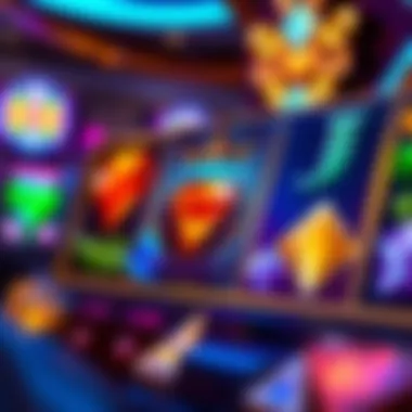 Artistic representation of Wild Gems slot themes and colors