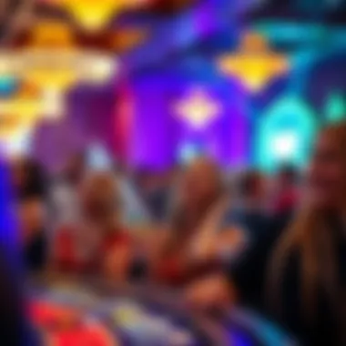 Happy visitors enjoying entertainment shows at Windsor Casino