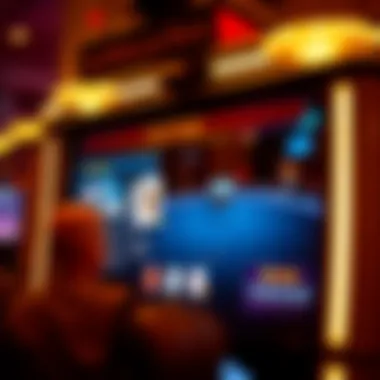 An engaging interface of the World Poker Tour video game highlighting its user experience features.