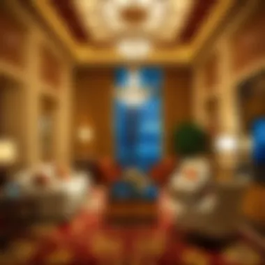 Luxurious suite interior at Wynn Palace