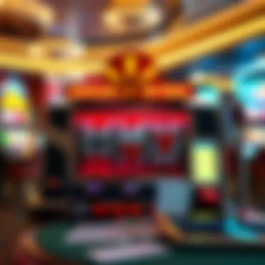 Understanding Odds in Double Win Slots A conceptual illustration depicting the odds and potential pitfalls of playing double win slots.