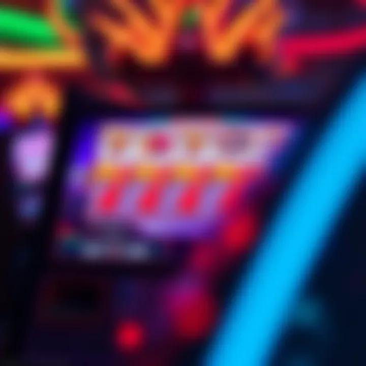 Gameplay screen showcasing winning combinations on Flaming Sevens.