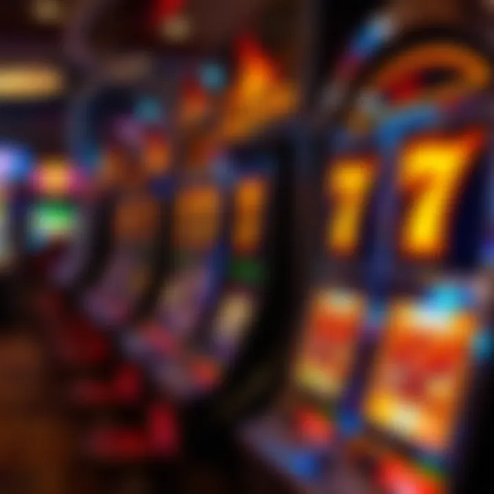 Historical evolution of slot machines with focus on Flaming Sevens.