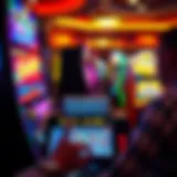 Florida Lottery scratch-off scanner in use