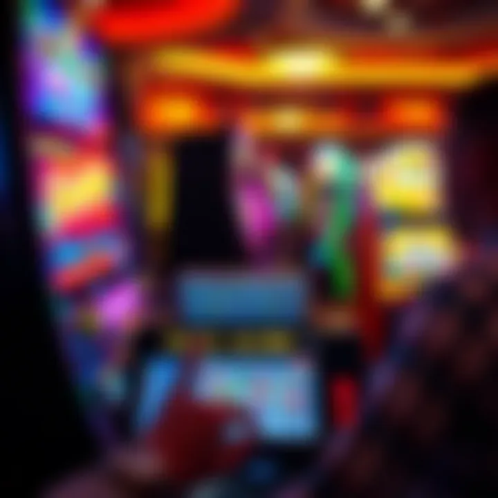 Florida Lottery scratch-off scanner in use