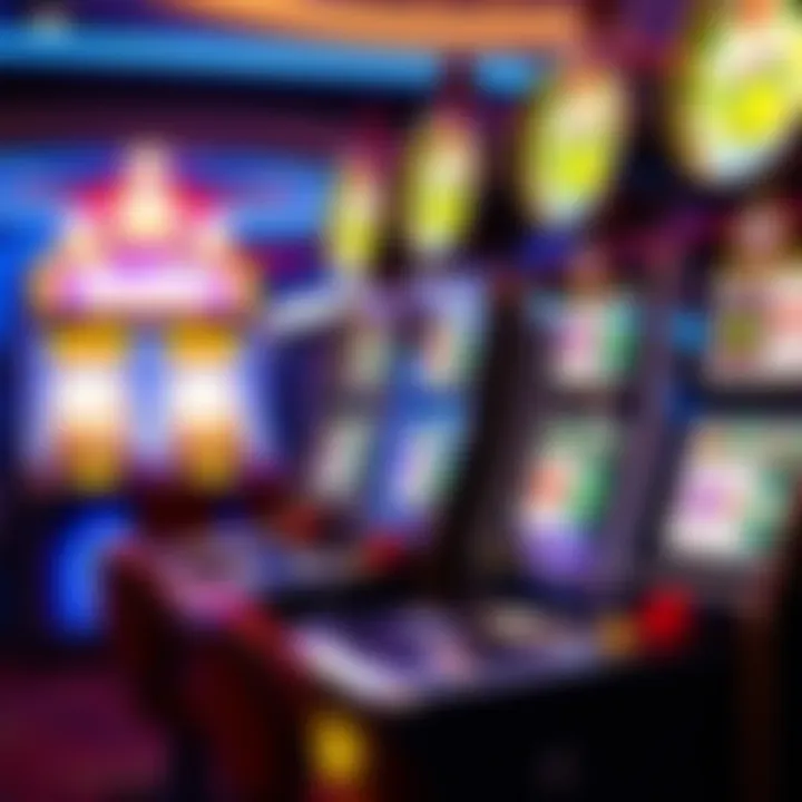 Artistic depiction of engaging gameplay mechanics in Gambino Slots