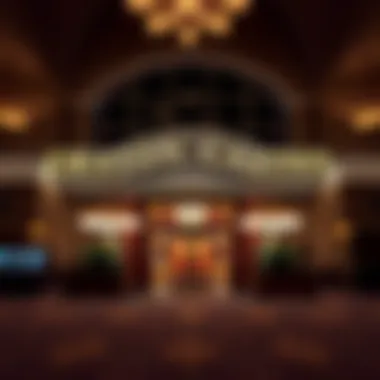 The Grand Entrance of Graton Casino Elegant entrance of Graton Casino