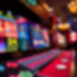 Digital interface for online casino operations
