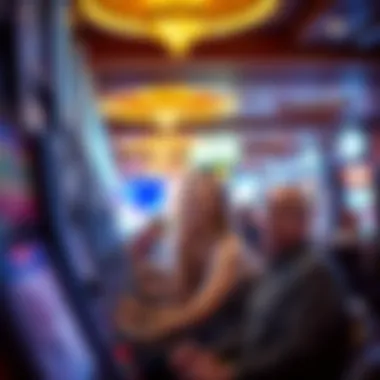 Excited players engaged in gaming with promotional incentives