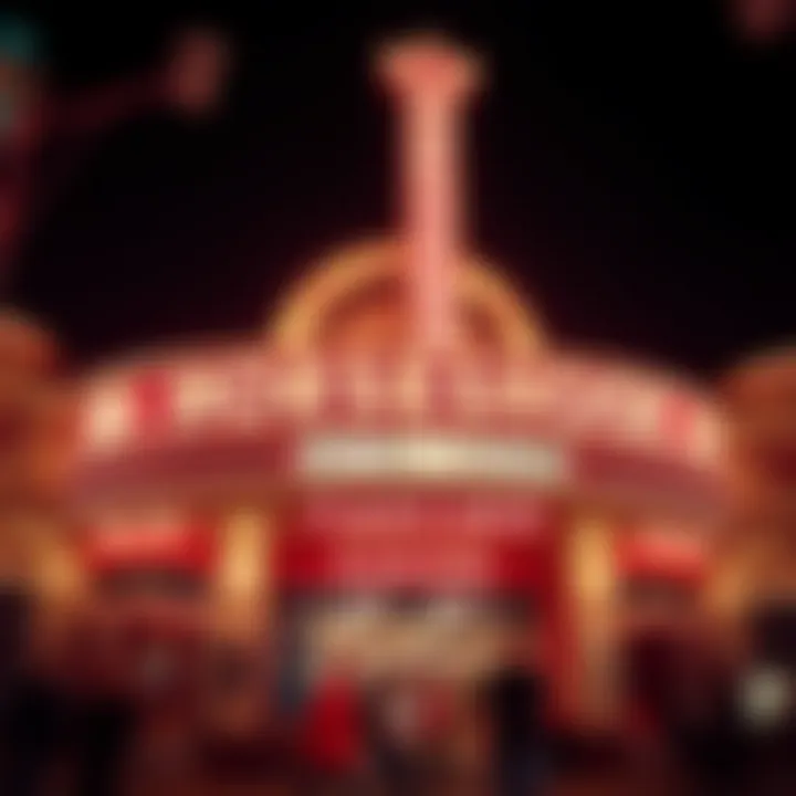 Exterior view of the Horseshoe Hotel and Casino showcasing its iconic sign