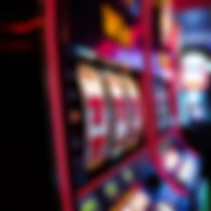 Exciting Win on a Slot Machine Winning combination on a slot machine