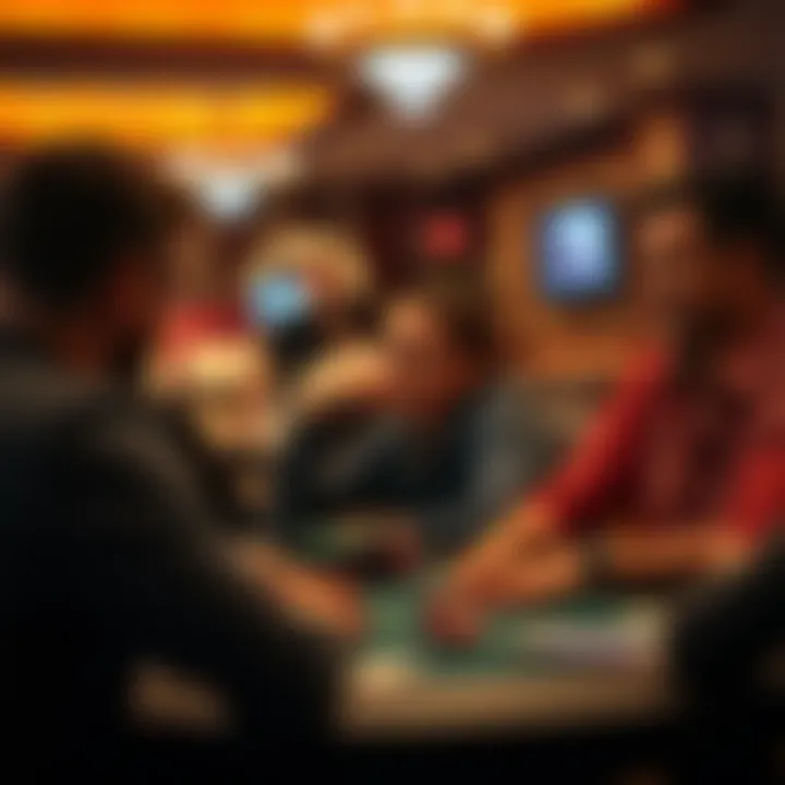 Online poker community interaction