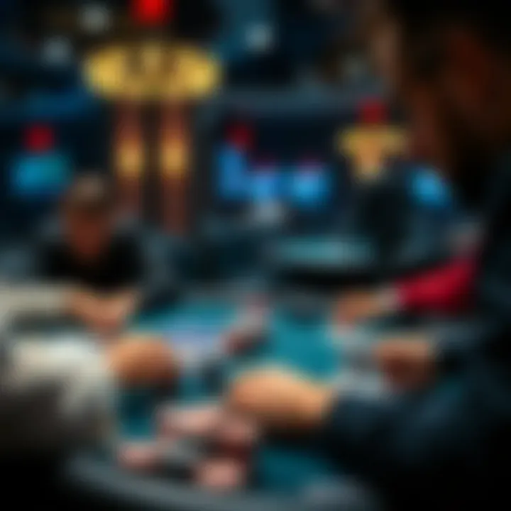 Strategic poker decisions in Ignition