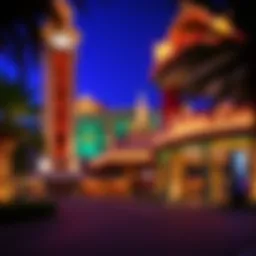 Exterior view of an Indian casino in Florida showcasing architectural design