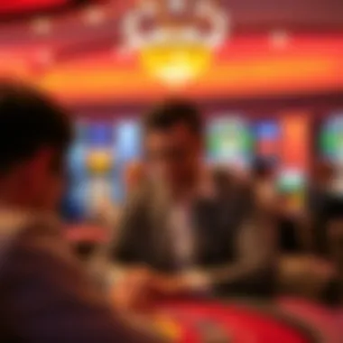 User making informed betting decisions