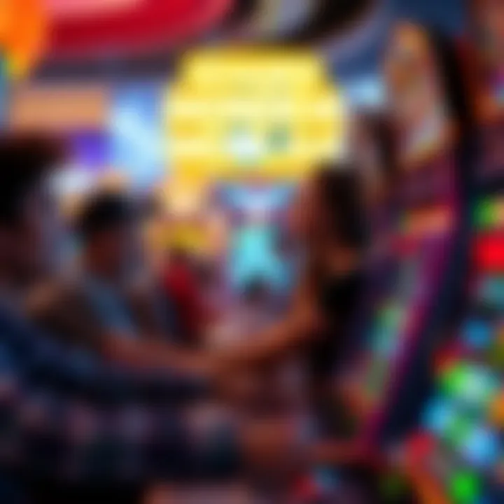 A group of enthusiastic players enjoying the game